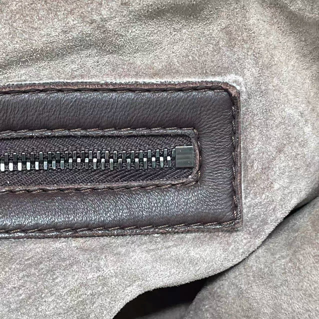 Bottega Veneta Maxi Convertible Tote Dark Chocolate Brown