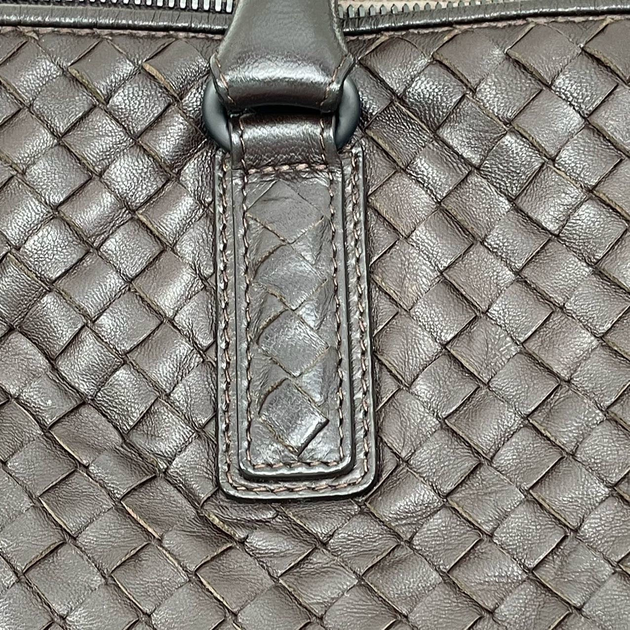 Bottega Veneta Maxi Convertible Tote Dark Chocolate Brown
