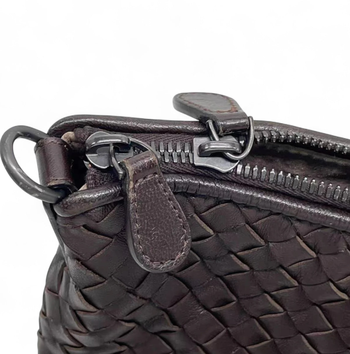 Bottega Veneta Maxi Convertible Tote Dark Chocolate Brown