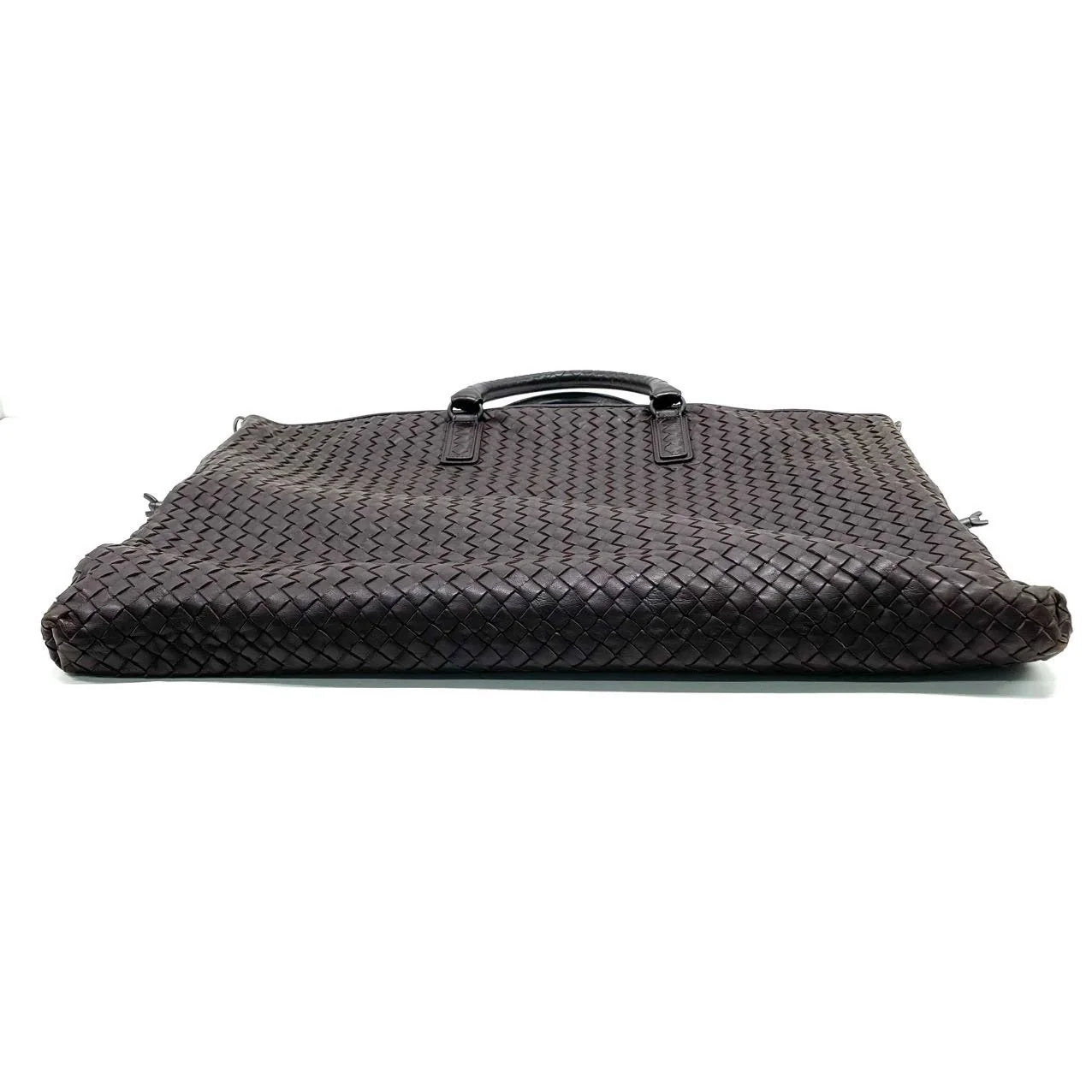 Bottega Veneta Maxi Convertible Tote Dark Chocolate Brown