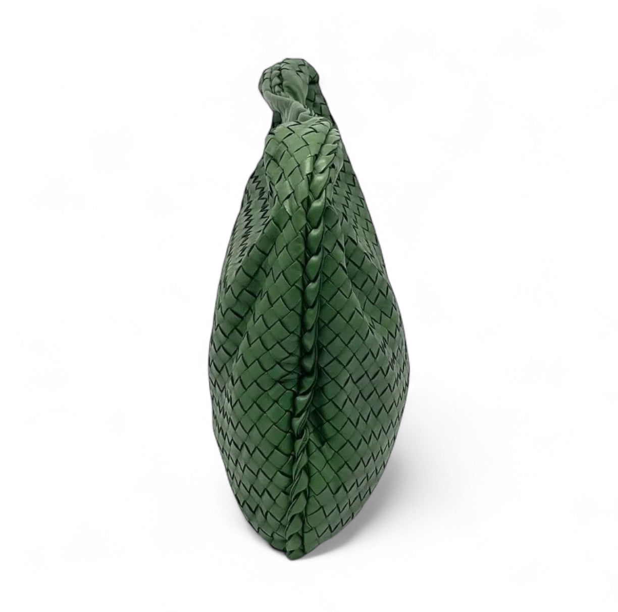 Bolsa Bottega Veneta Veneta Hobo -Couro Lambskin Verde