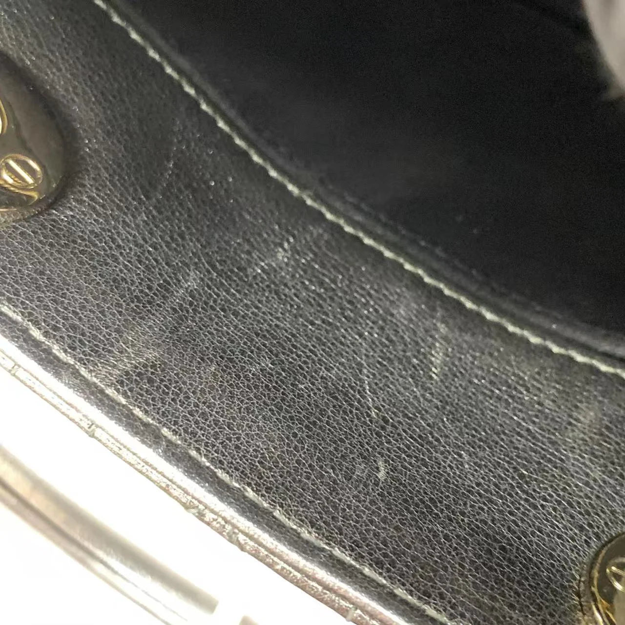 Lady Dior Small ABCDior – Cinza Metálico (2019)