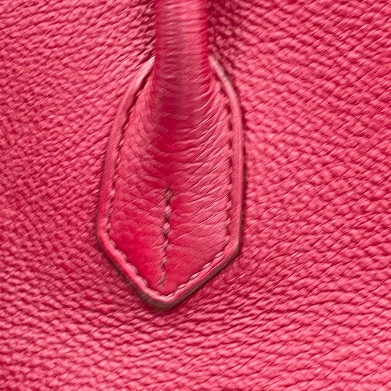 Hermès Birkin 35 Couro Togo B5 Rubis com Ferragens Paládio