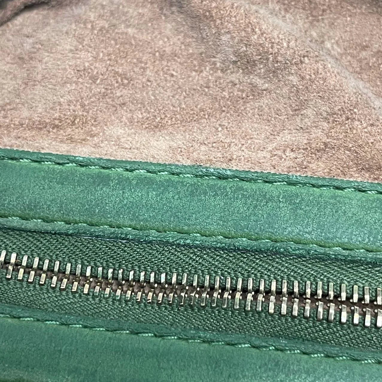 Bolsa Bottega Veneta Veneta Hobo -Couro Lambskin Verde