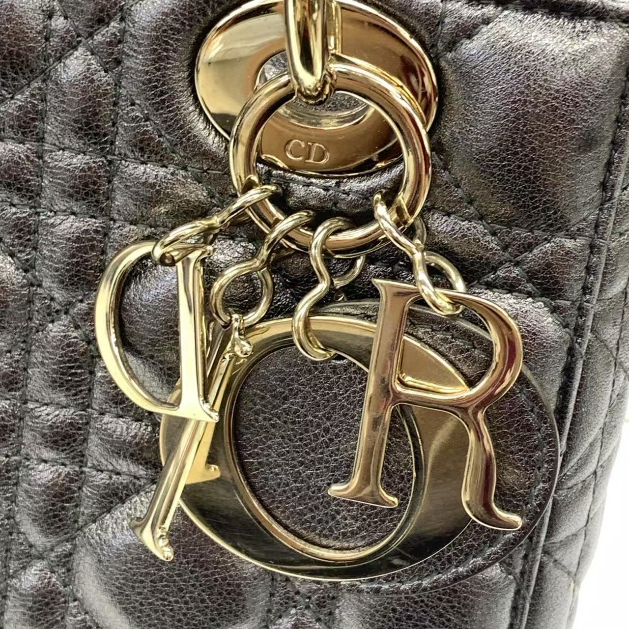 Lady Dior Small ABCDior – Cinza Metálico (2019)