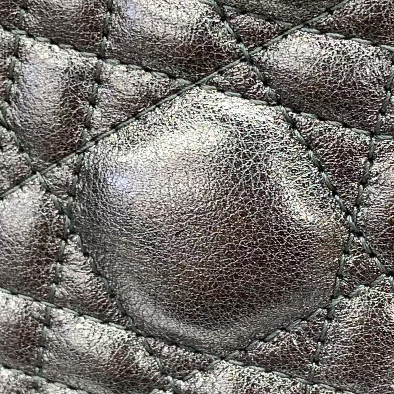 Lady Dior Small ABCDior – Cinza Metálico (2019)