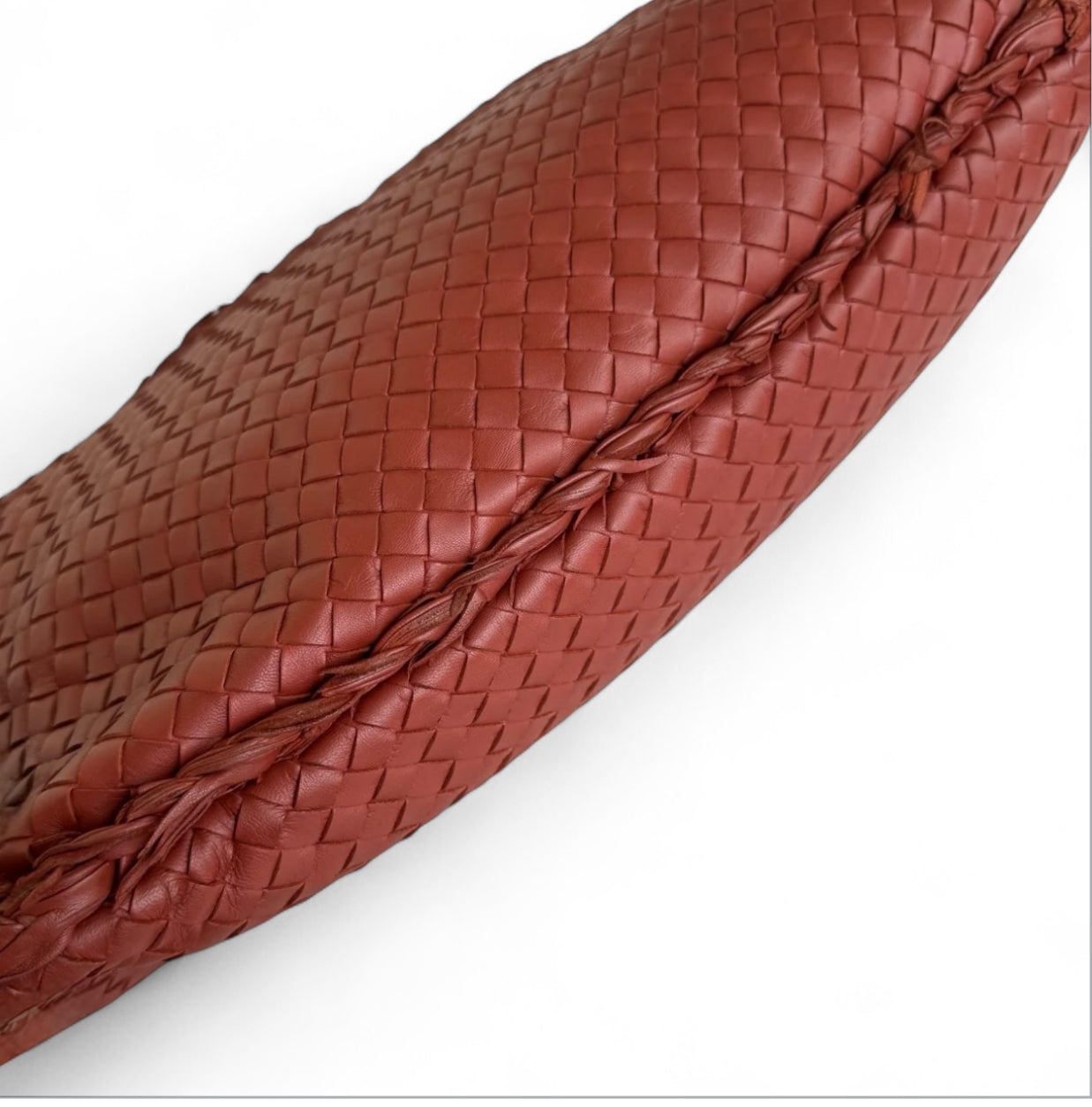 Bolsa Bottega Veneta Veneta Hobo Large-Couro Lambskin Burgundy