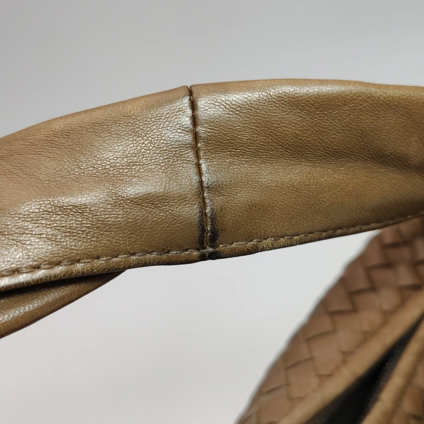 Bolsa Bottega Veneta Belly Hobo – Couro Intrecciato Marrom Chocolate Milk Large